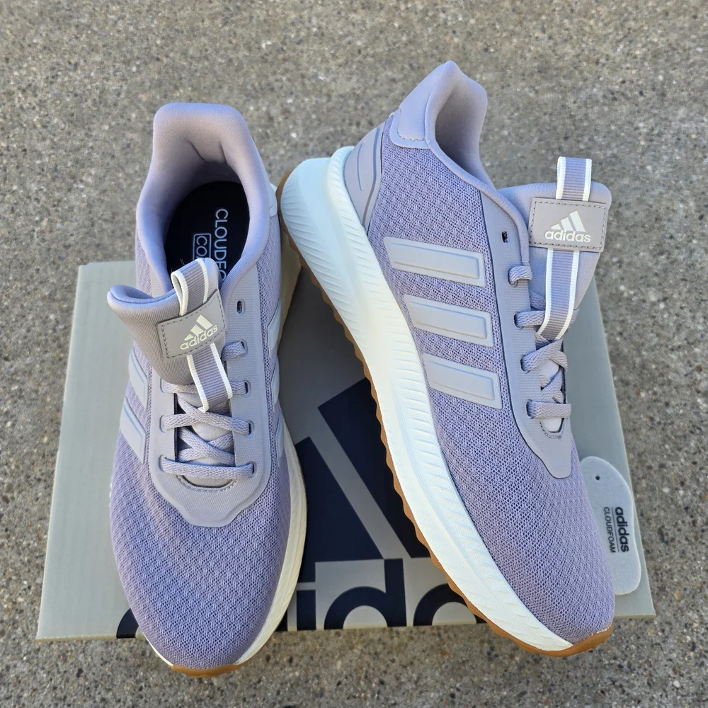 Adidas Cloudfoam Purple Sneaker Women Size 7.5